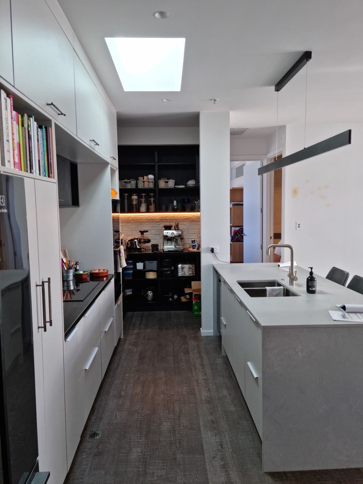 completed home renovation for wellington city townhouse