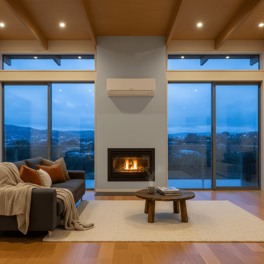 Warm, well-insulated New Zealand home interior meeting healthy homes standards in Wellington