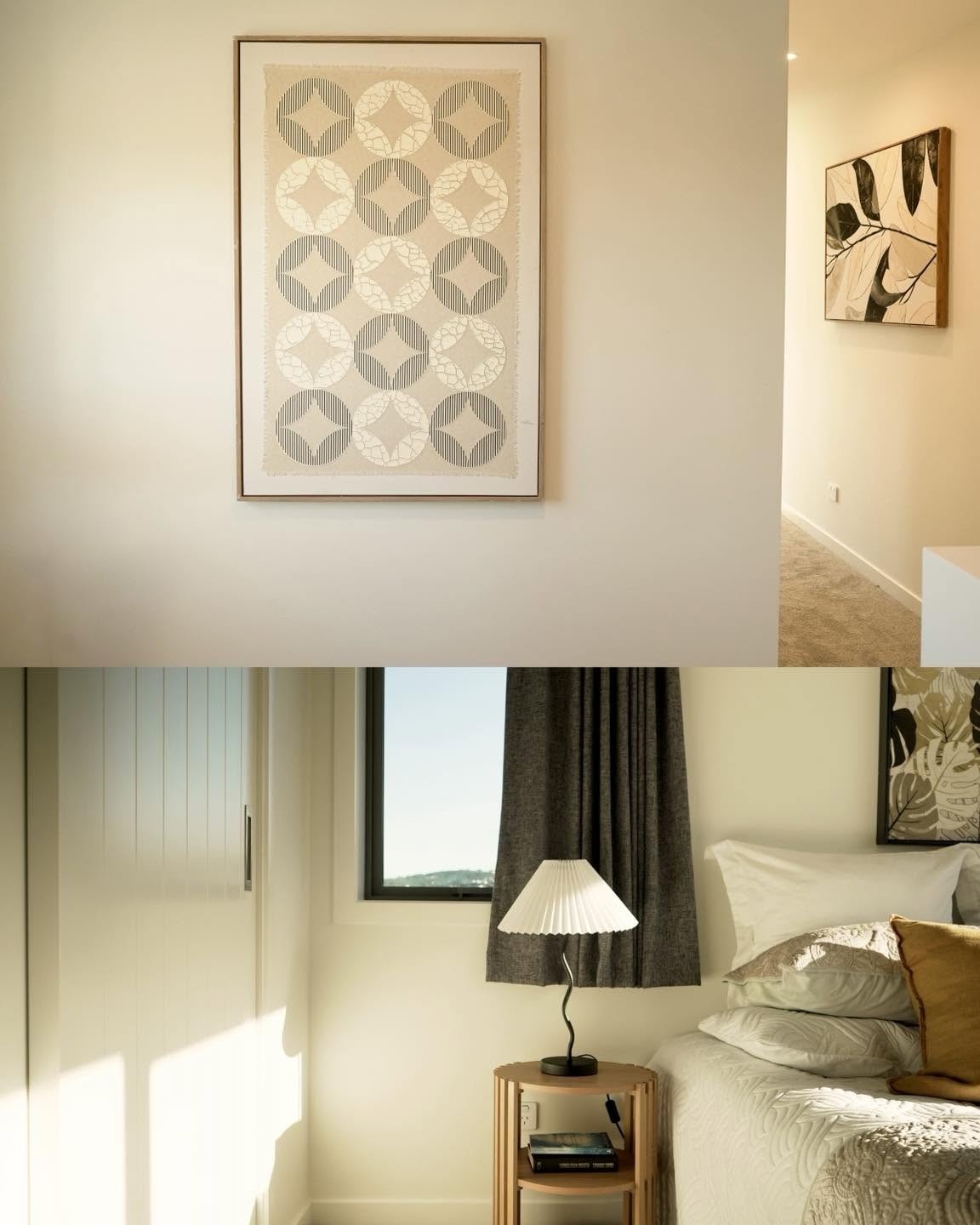 Completed bedroom fit-out in a Wellington renovation by Clearcut Building Solutions