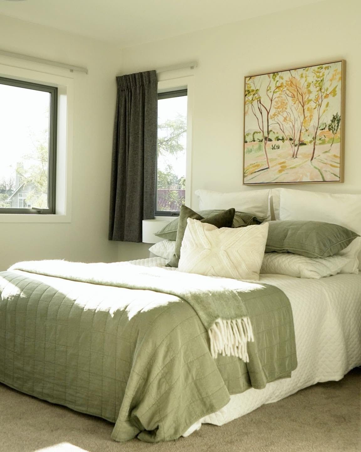 Renovated bedroom interior in a Wellington home completed by a licensed builder